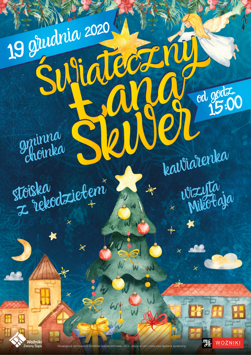 Świąteczny Łana Skwer - plakat Świąteczny Łana Skwer - plakat