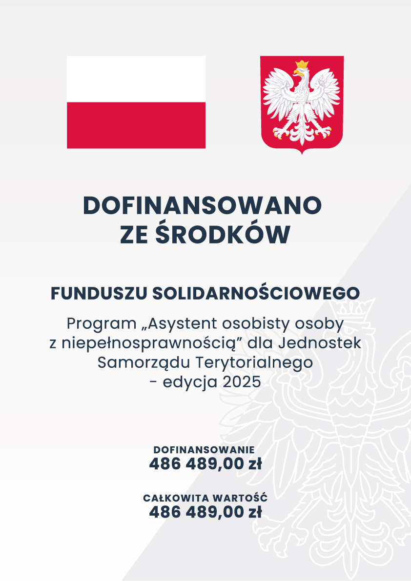 Asystent osobisty osoby z niepełnosprawnością dla Jednostek Samorządu Terytorialnego - edycja 2025