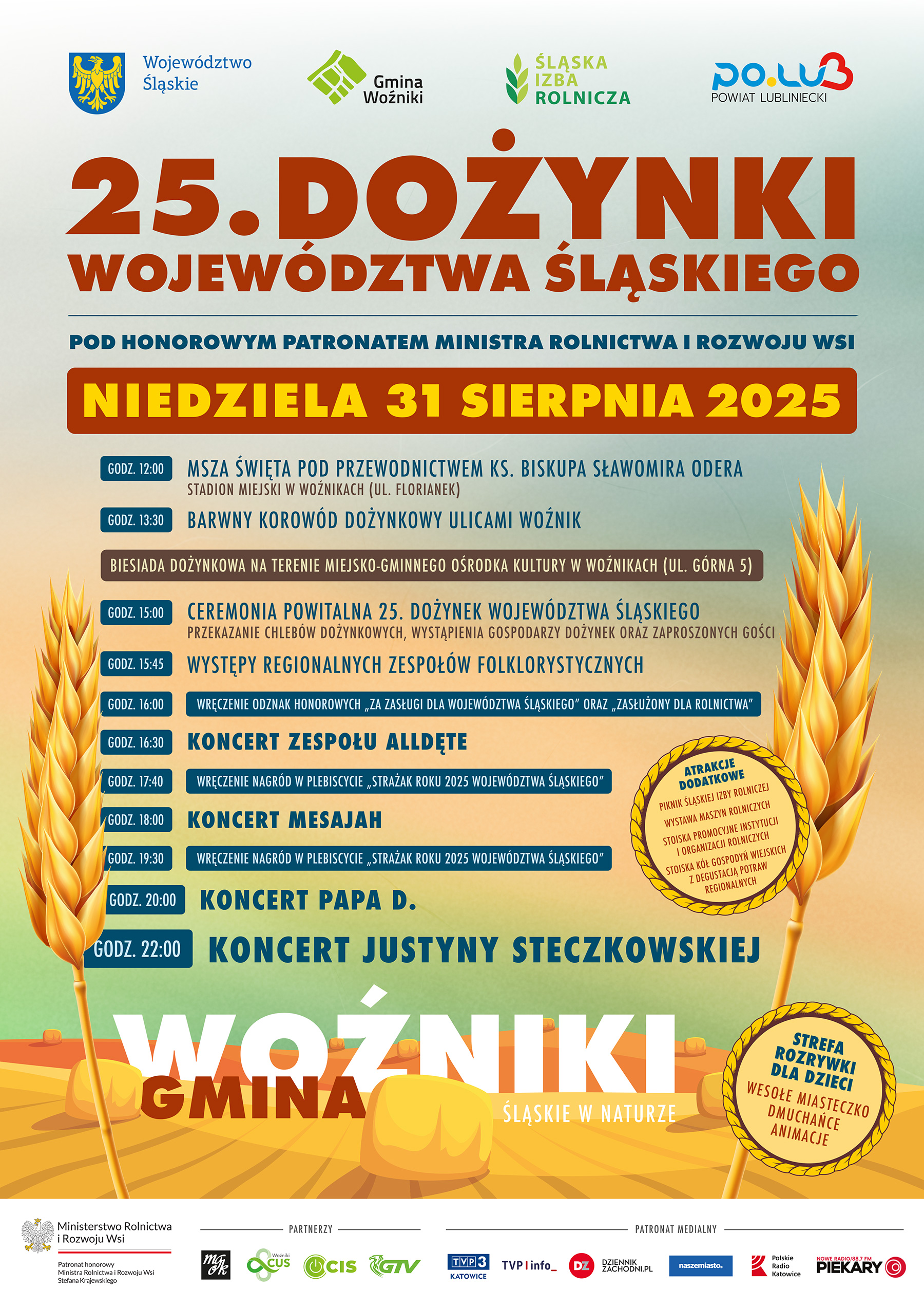 Dożynki 2025 - plakat