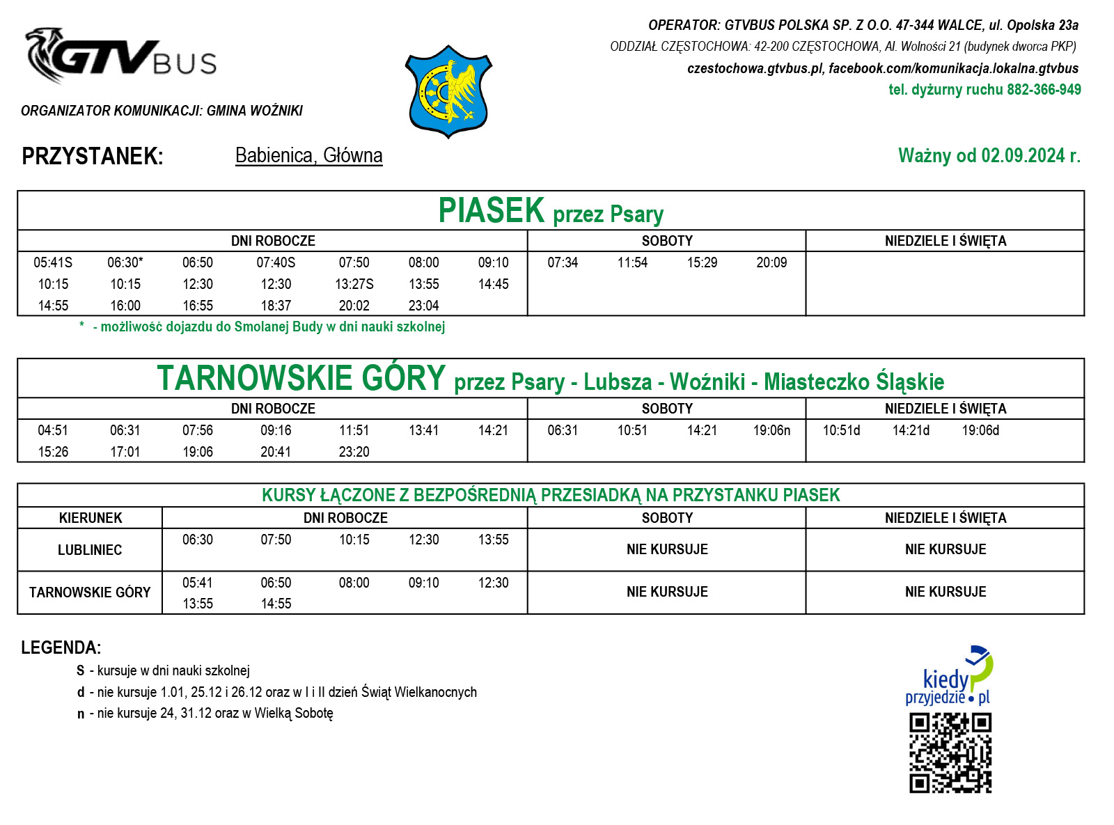 Babienica w&nbsp;stronę Tarnowskich G&oacute;r