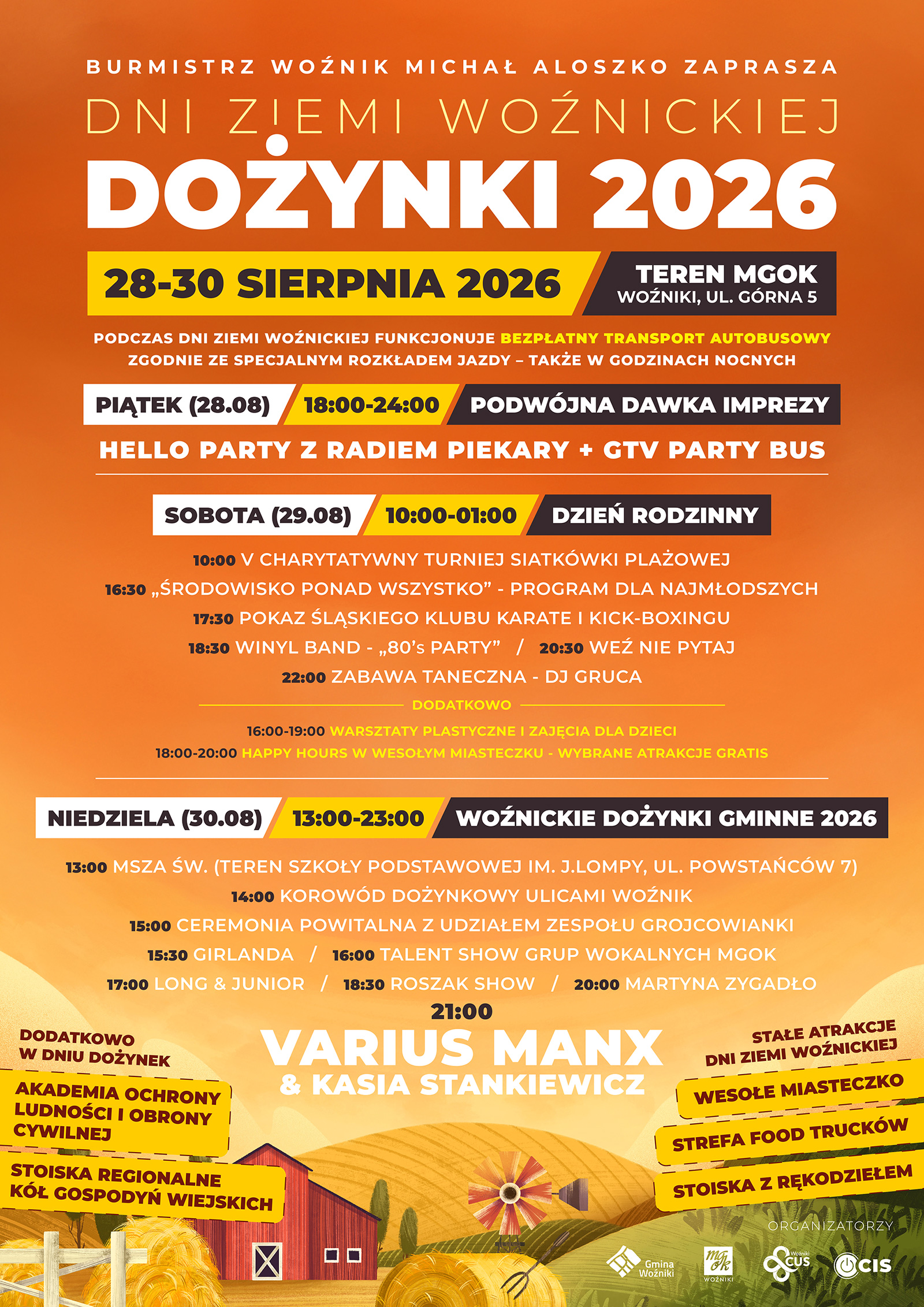Program Dni Ziemi Woźnickiej