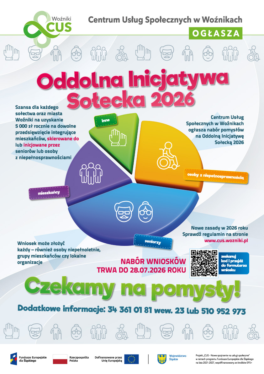 Plakat Oddolnej Inicjatywy Sołeckiej 2026