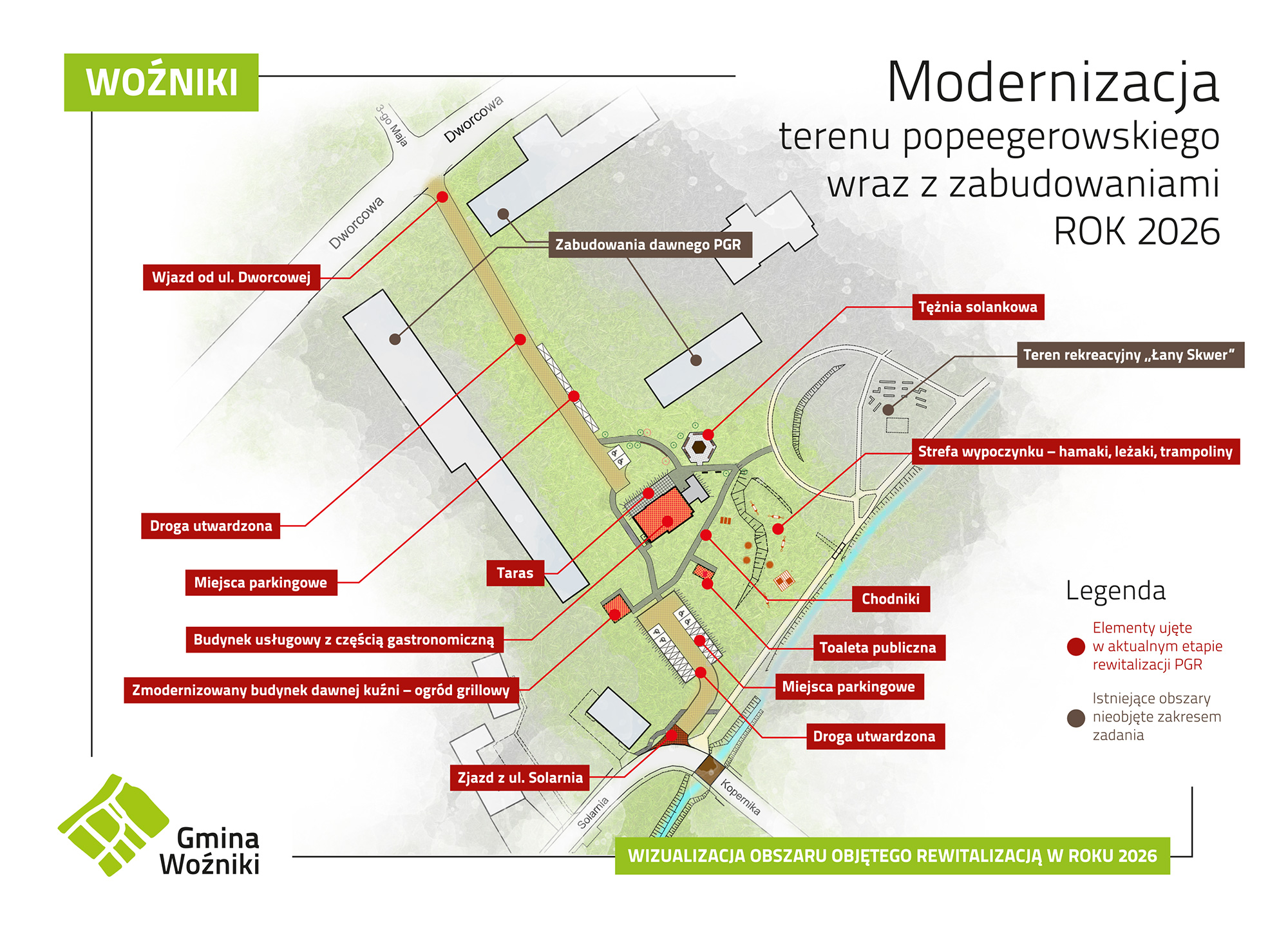 Materiał graficzny dotyczący modernizacji PGR