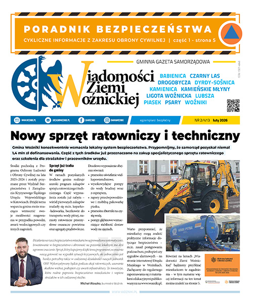 Wiadomości Ziemi Woźnickiej - Luty 2026