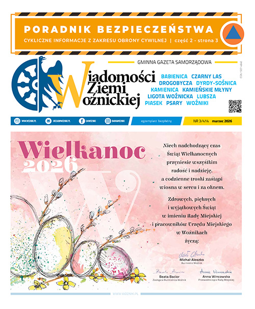 Wiadomości Ziemi Woźnickiej - Marzec 2026