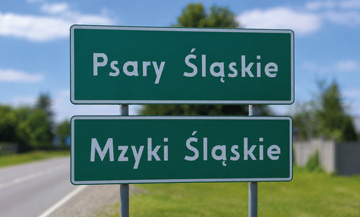 Obrazek tablic nazw miejscowości