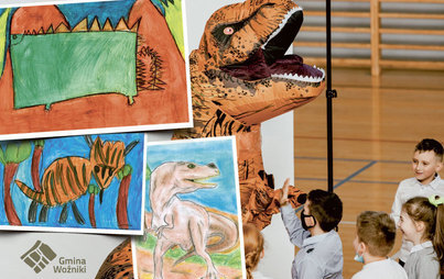 Zdjęcie do Woźnicki dinozaur oczami dzieci