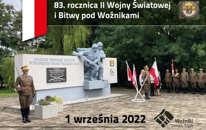 Zdjęcie do Rocznica II wojny światowej i Bitwy pod Woźnikami