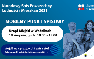 Zdjęcie do Spisz się w Urzędzie Miejskim w Woźnikach