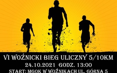 Zdjęcie do VI Woźnicki Bieg Uliczny. Utrudnienia w ruchu