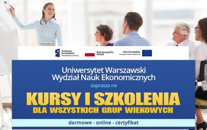 Zdjęcie do Bezpłatne kursy nie tylko dla senior&oacute;w
